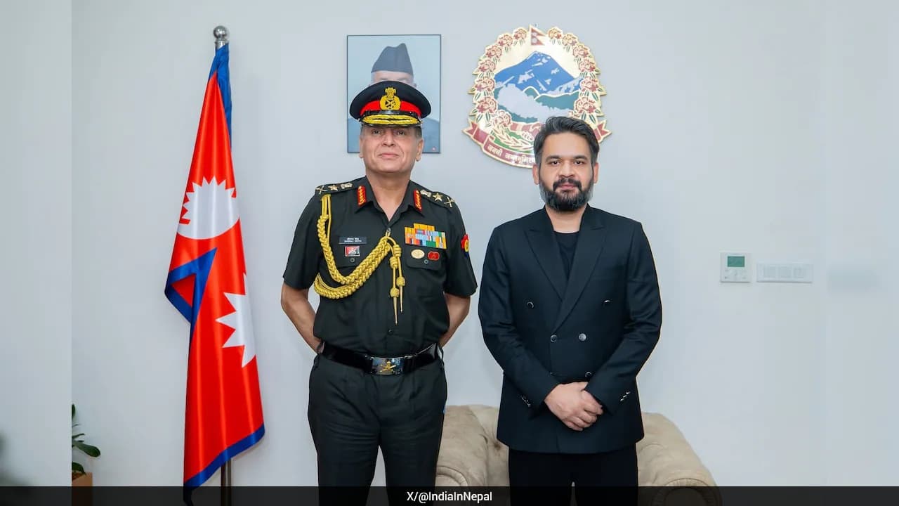 Army Chief Meets Nepal PM, Discusses Bilateral Military Ties