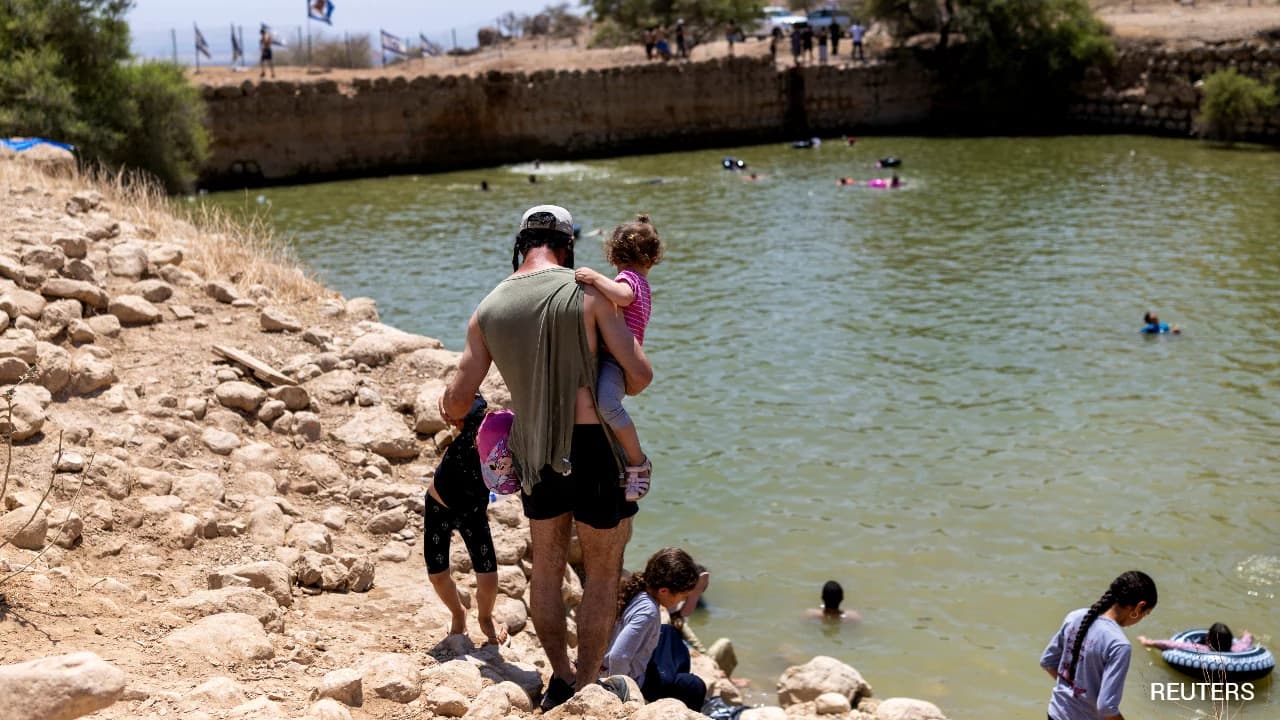 Israeli Settlers Divert Palestinian Water To Fill West Bank Tourist Pool