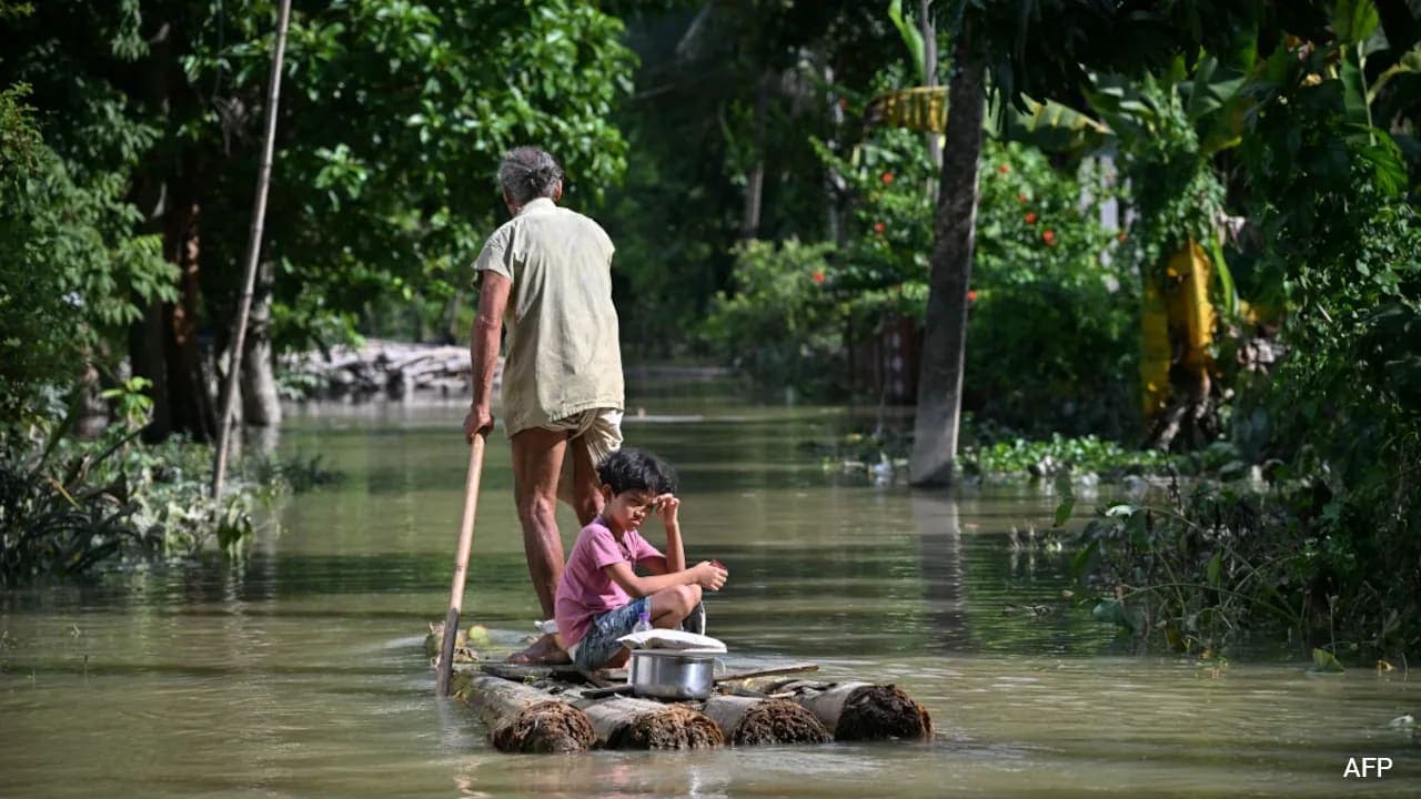 Assam Floods: Death Count Rises To 95, 14 Districts On High Alert