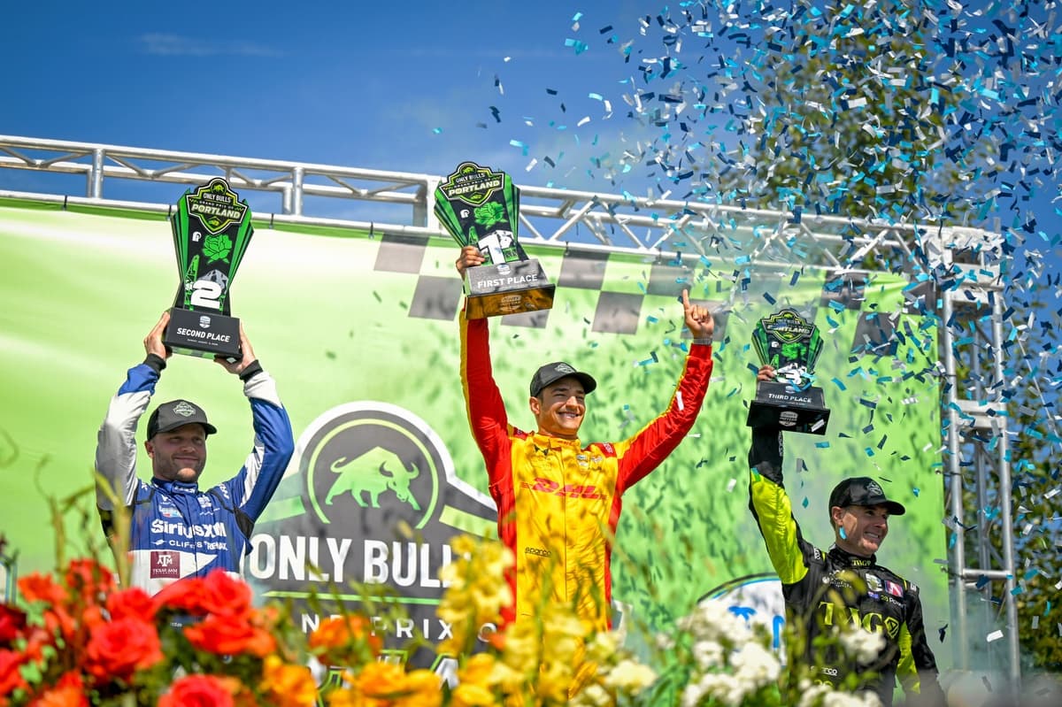 Official race results: 2026 IndyCar at Portland