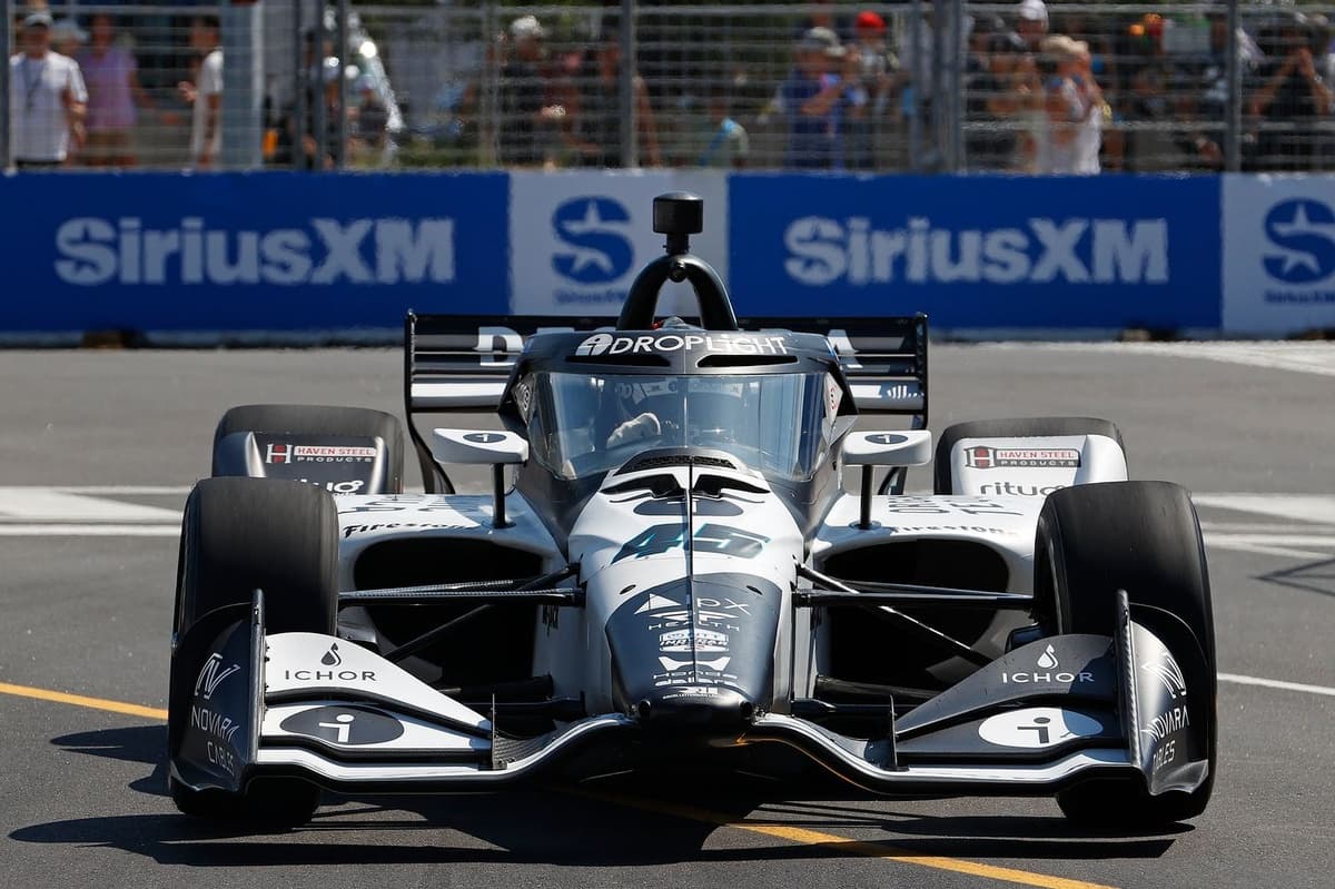 Louis Foster drove “with a bit of rage” in Fast Six en route to Markham IndyCar pole