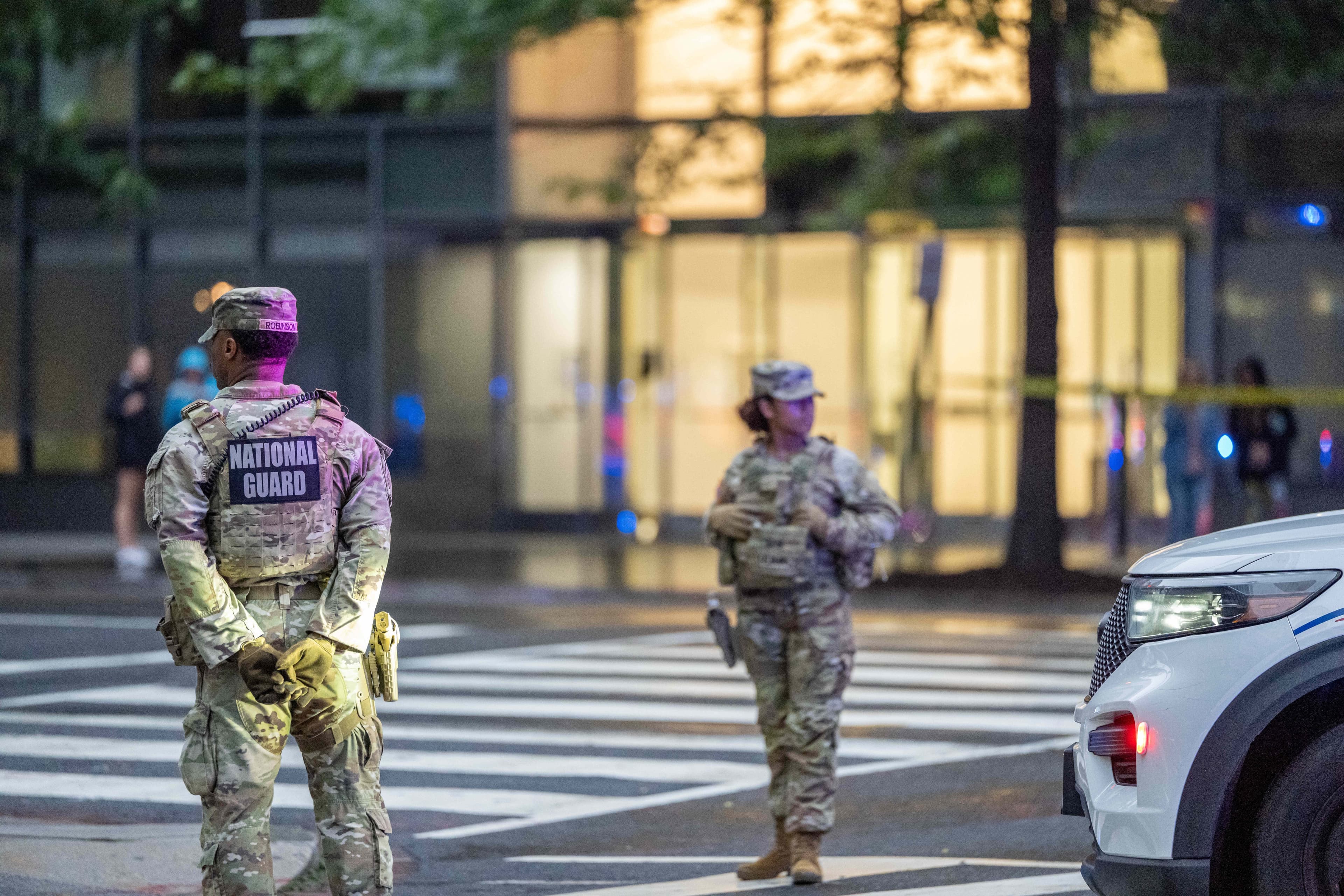 Trump put thousands of soldiers on Washington’s streets. They seldom stop crime