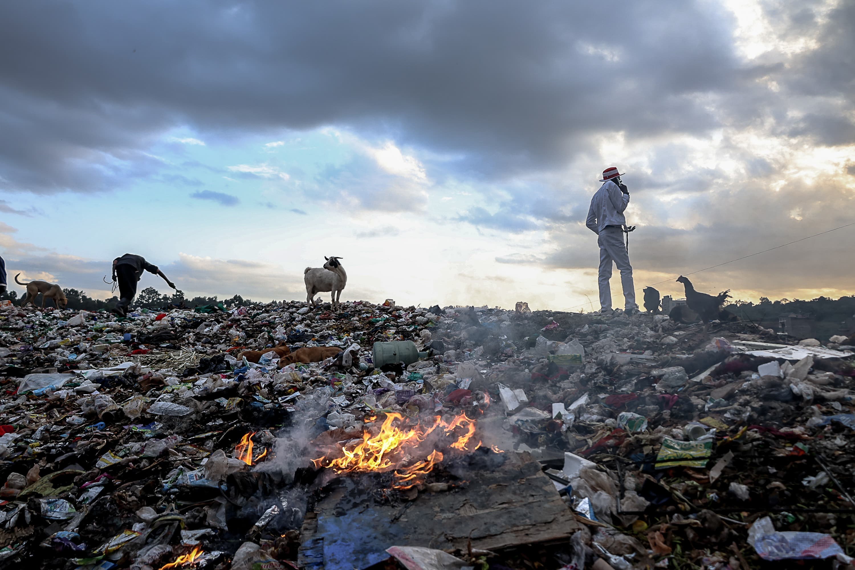 Landslide at Guinea landfill kills at least 30