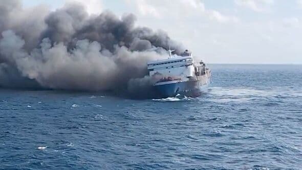 5 killed, dozens missing after blaze breaks out on Indonesia ferry