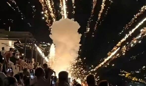 Tourists rushed to hospital after exploding firework horror near Benidorm