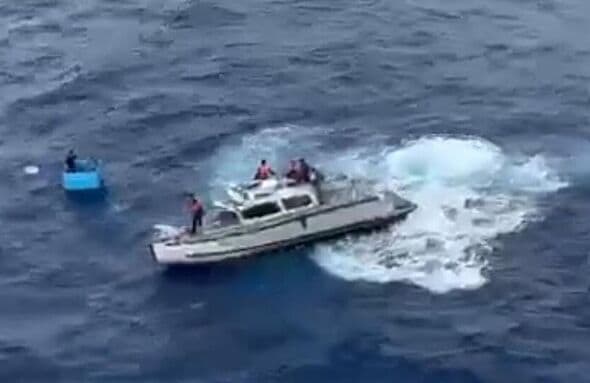 Two fishermen found alive after five days adrift in Pacific inside giant cooler box