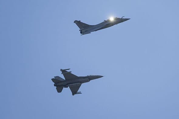 NATO forced to scramble jets as Russia slammed over 'war of aggression'