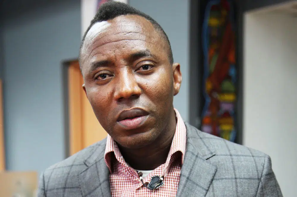 DSS puts Sowore cyberbullying case on hold until after 2027 elections