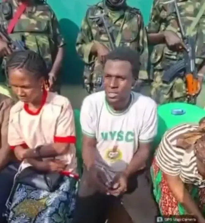 Video: Kidnappers threatened to kill us after one month — Rescued NYSC member