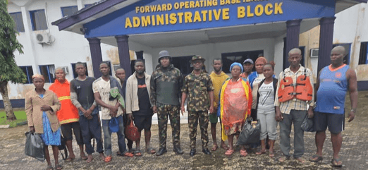 Navy rescues 22 sea robbery victims, recovers hijacked boat in Akwa Ibom