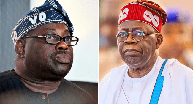 Campaign with your scorecard, Dele Momodu tells Tinubu