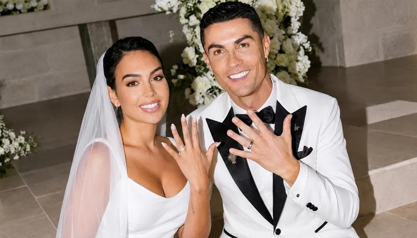 Why Ronaldo and I held our wedding at home – Georgina