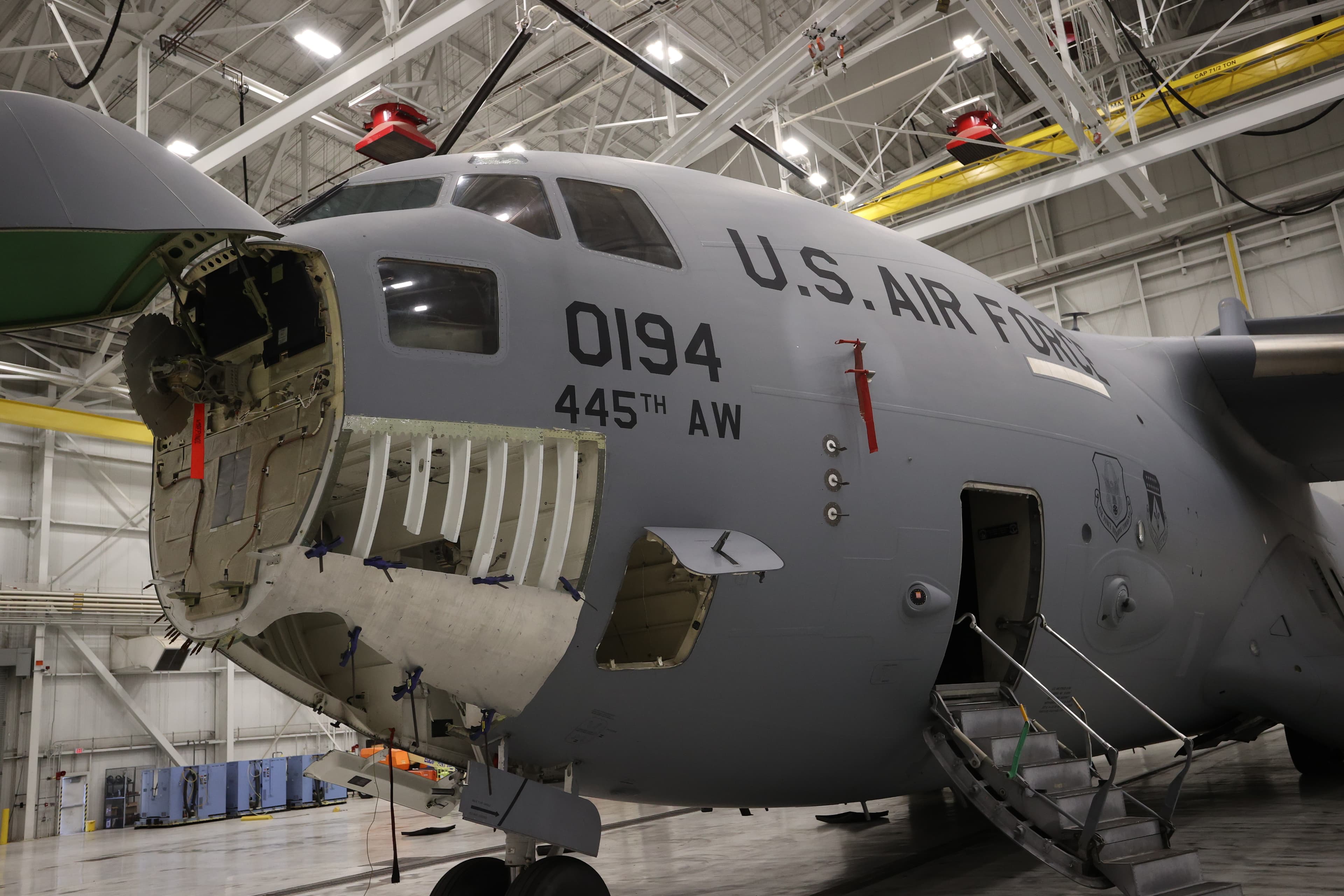 An Air Force robot made the C-17 part no vendor would