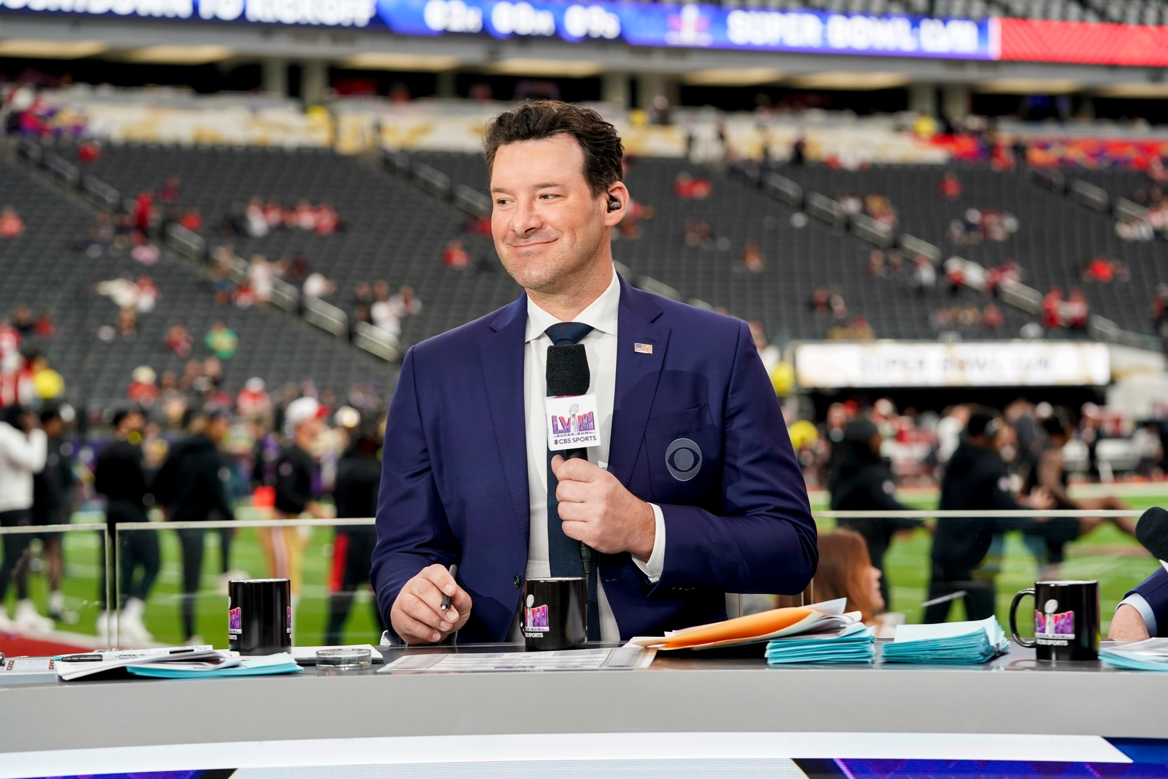Tony Romo’s CBS future remains uncertain as network says it’s still ‘assessing’ his fate
