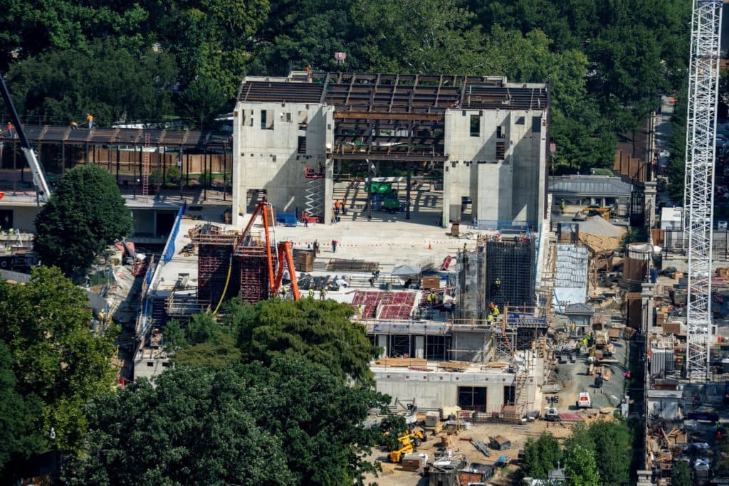 Supreme Court lets construction continue on Trump's $558m ballroom