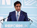 Reform's Zia Yusuf hits back at Kemi Badenoch over 'grievance' party jibe