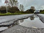 Britain's worst areas for potholes mapped as drivers now face £3.3bn annual repair bill