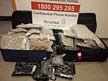 Police seize more than £800,000 worth of crystal meth and cannabis from passenger's luggage at Dublin Airport