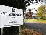 Female prison psychologist sent topless photos of herself to inmate and called him 'my rock' in birthday card