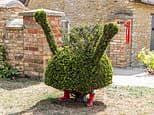 Police hunt vandals who 'beheaded' beloved Peppa Pig topiary sculpture