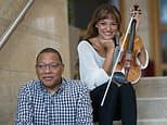 Violin star Nicola Benedetti reveals Italian father's fear over her 25-year age gap with trumpeter husband