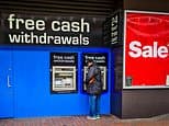 The 20 areas which take out most cash - and those abandoning it quickest as machines disappear