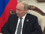 Awkward moment squirming Putin is told by Indian leader Modi to 'move from endless war to the end of war'