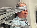 American Airlines passenger from hell DUCT-TAPED to seat on flight forced to divert over his terrifying tirade
