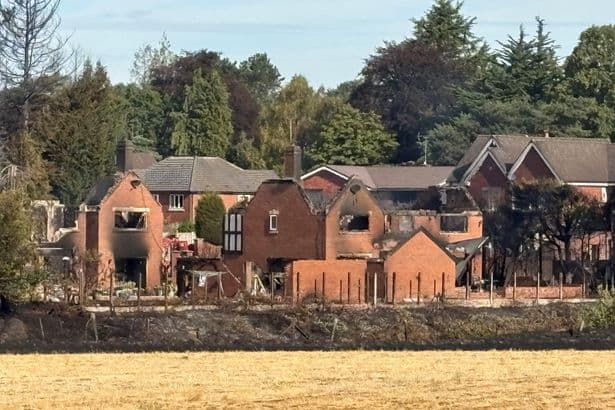 'Apocalyptic scenes' as Stourbridge residents share moment fire took hold