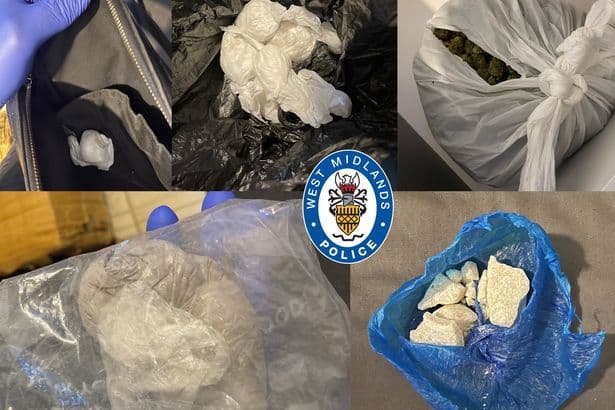 Man arrested after bullets, drugs and 100 knives seized in Birmingham raids