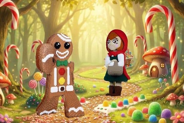 Enchanted Lego Trail opens in North East as city streets transformed into fairytale adventure