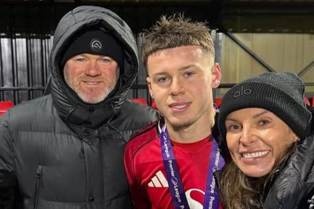 Coleen Rooney 'super proud' as son Kai gets his GCSE results