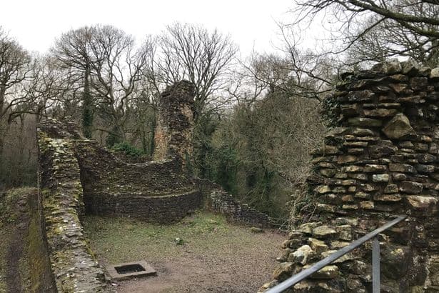 Ruined North wales castle with woodland walk and cafe is one of the best beauty spots around