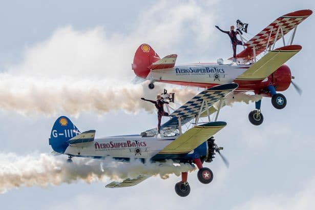Full list of confirmed aircrafts for Southport Air Show 2026