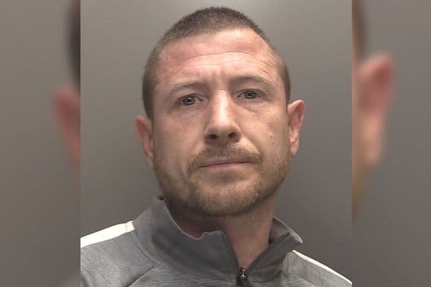Abusive thug attacked ex with meat cleaver before accusing her of killing their son