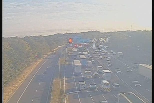 M60 traffic RECAP after road blocked with long queues on three motorways