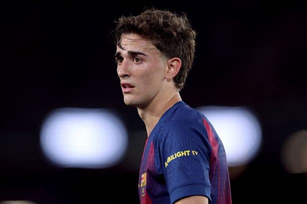 Gavi responds as Man United willing to meet Barcelona's asking price for transfer