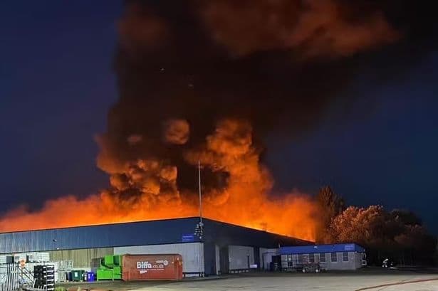 Harwich fire - live: Huge blaze fills sky with smoke as people told 'shut windows'