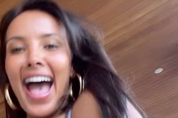 Maya Jama turns up the heat in tiny bikini as she dances in Ibiza after private jet getaway