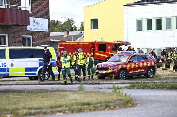 One dead and two injured after sword attack at school as teen suspect arrested