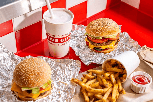 Five Guys giving away free burgers on Thursday