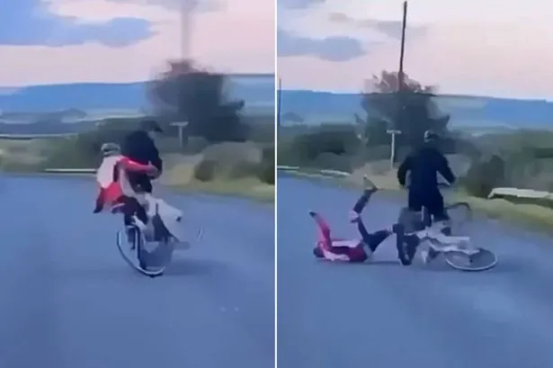 Youth charged after cyclist allegedly knocked off bike into oncoming traffic
