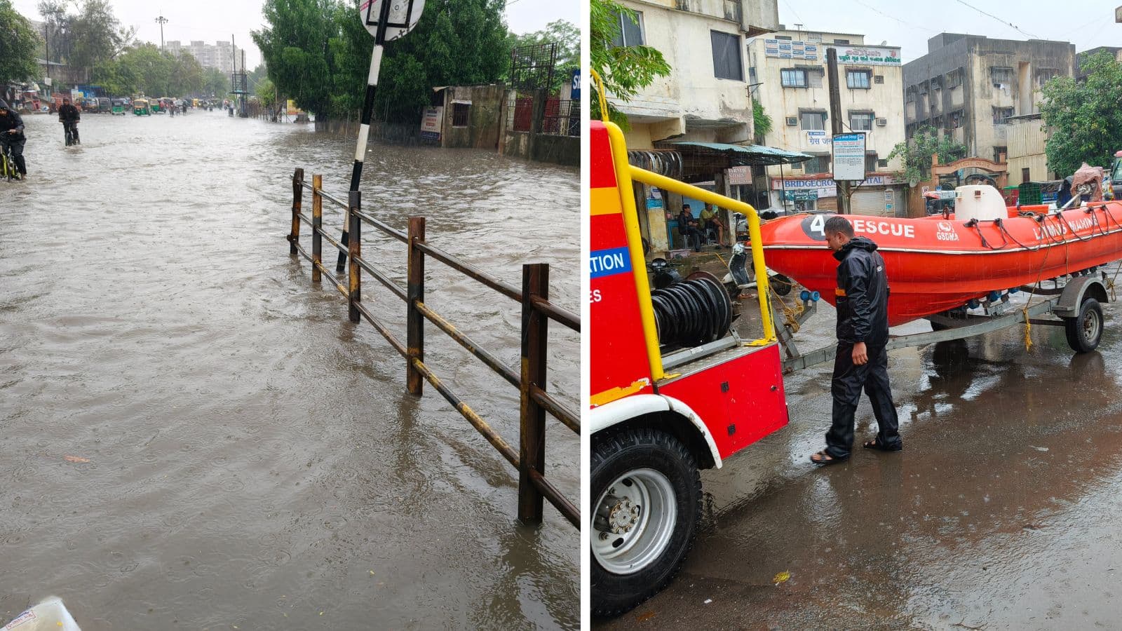 3 die of electrocution amid heavy rain in Gujarat’s Navsari, 2000 residents evacuated