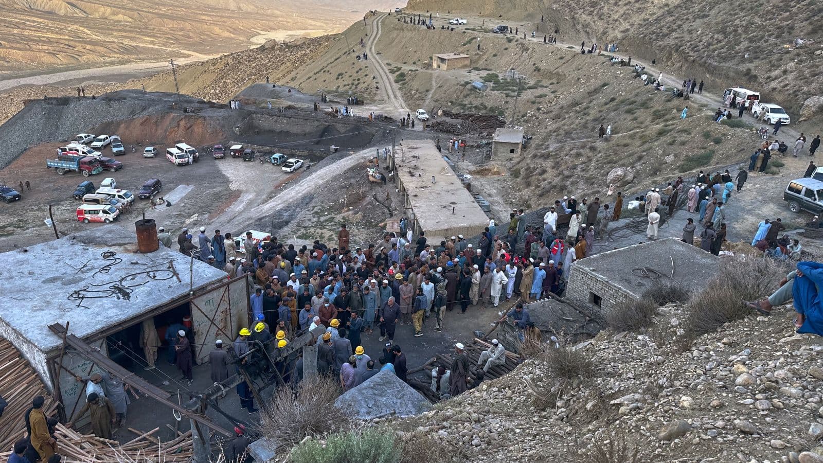 Coal mine blast in Pakistan kills at least 32 miners and traps 10 others