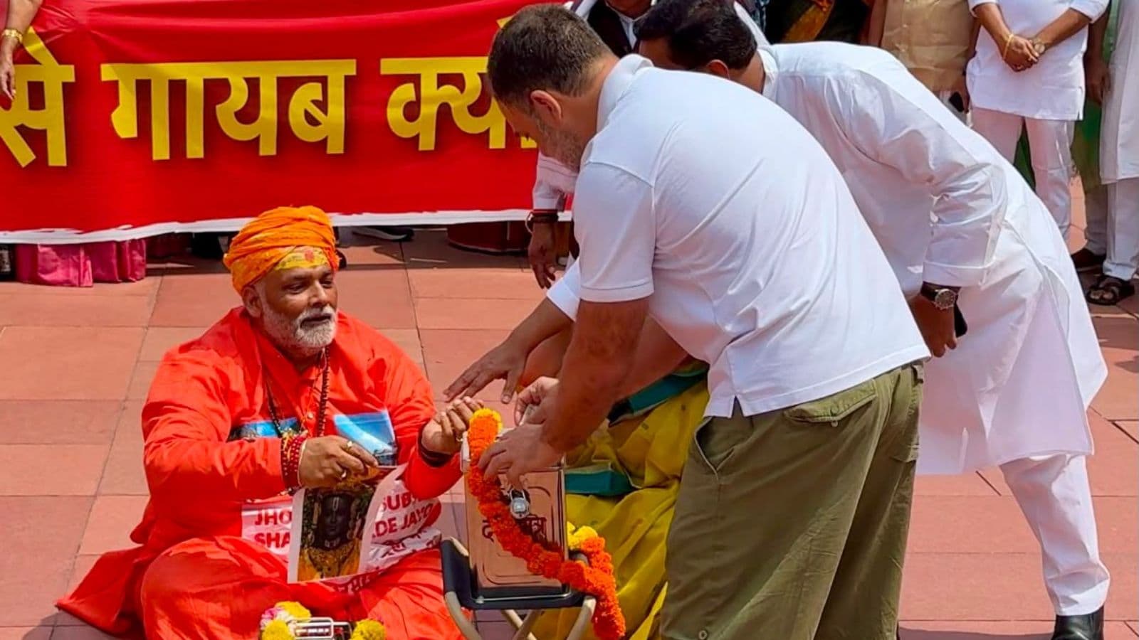 A Pappu Yadav skit on Ram Temple donation theft — with Rahul Gandhi cameo