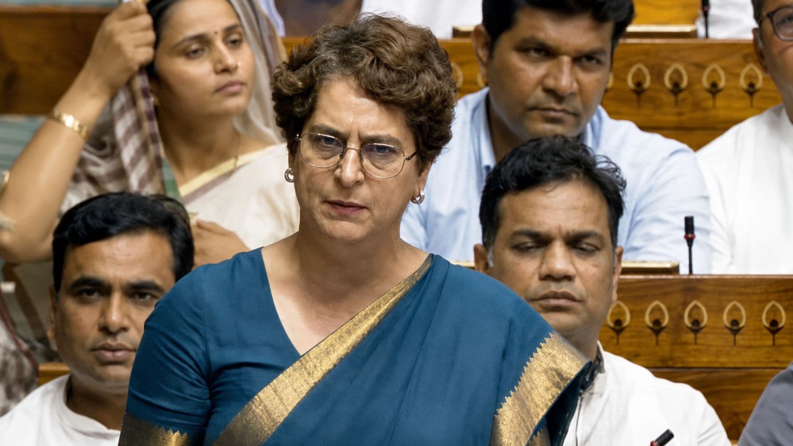 ‘PM must change angle of his heart, not of cameras’: Priyanka Gandhi slams action on protesters