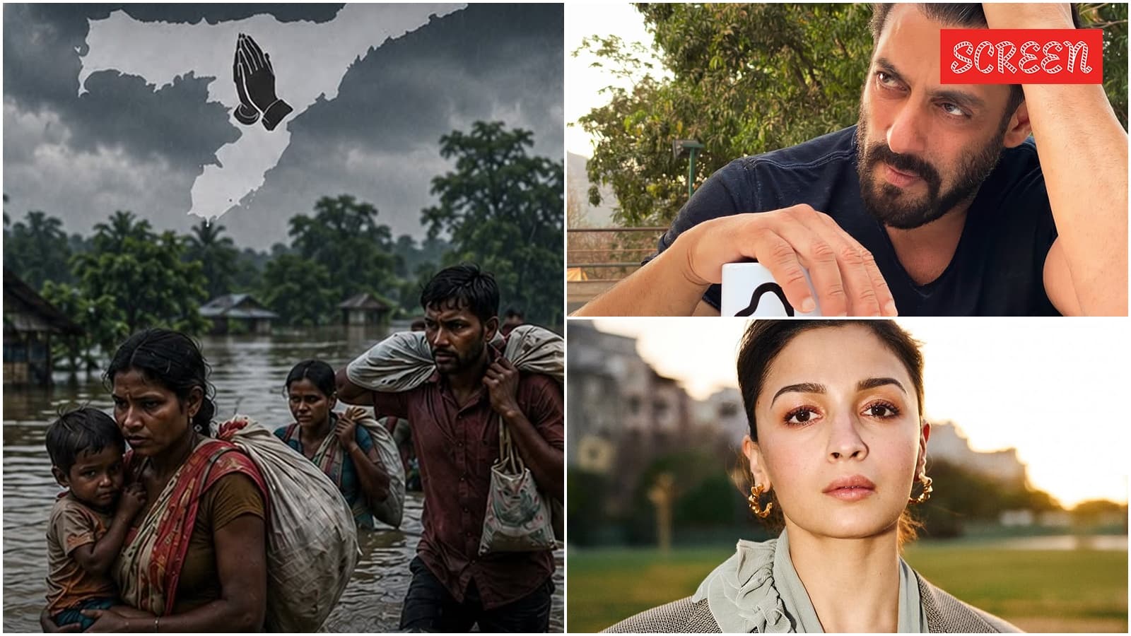 Salman Khan launches Assam flood relief drive, Alia Bhatt urges India to support victims