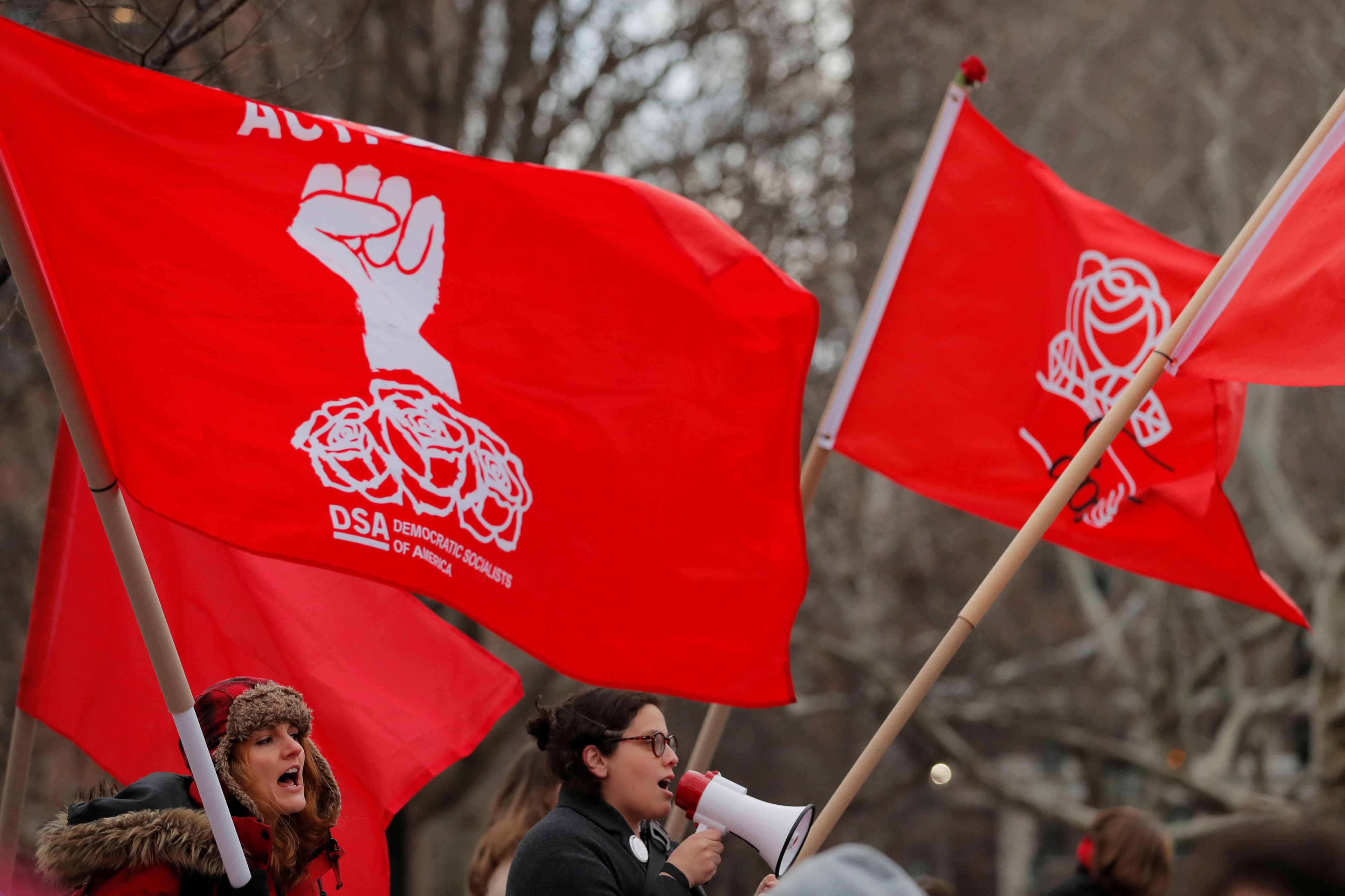 Democratic socialists rework platform as they step into spotlight