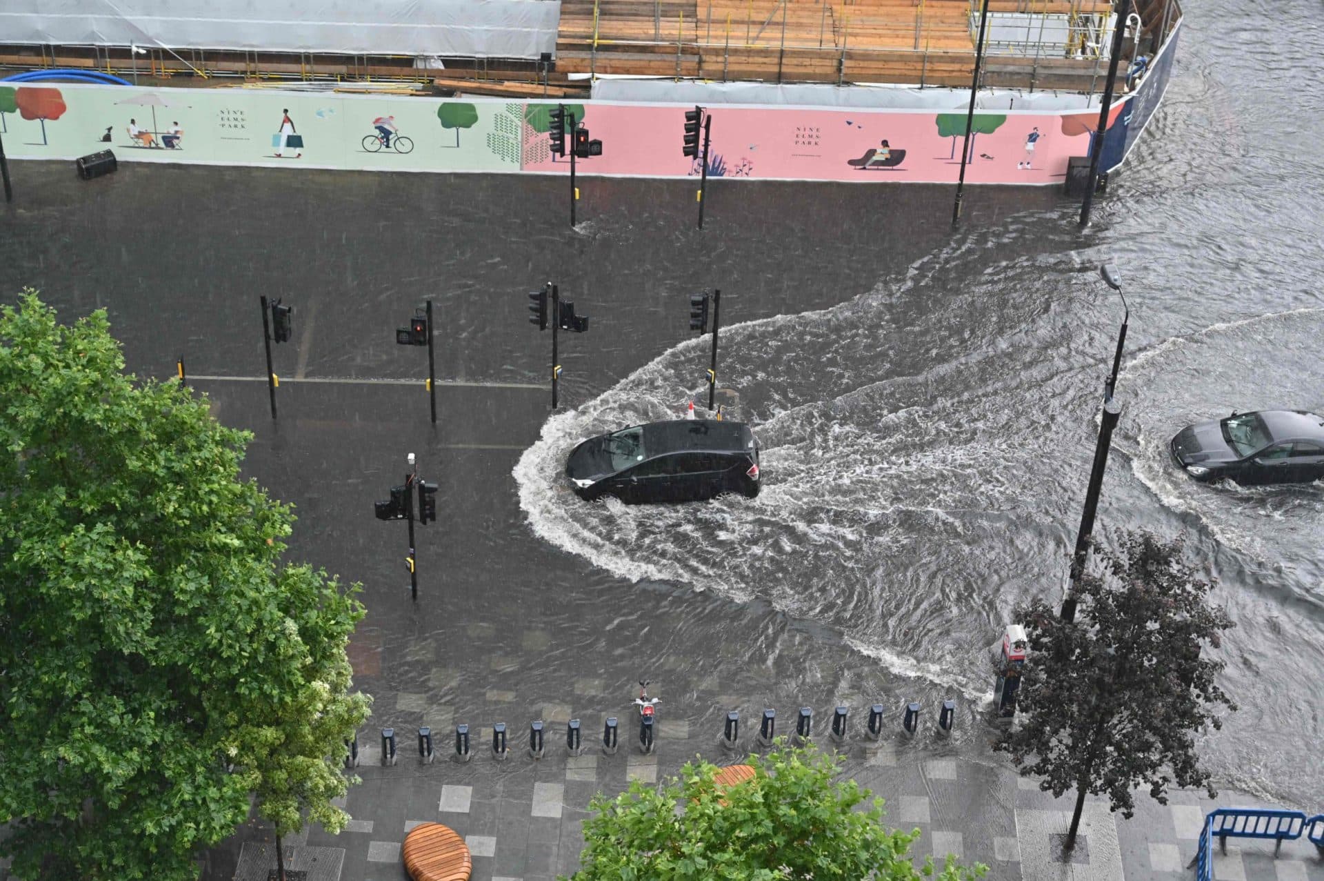 The areas most at risk of flash flooding – as thunderstorms set to sweep UK