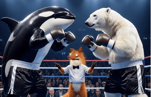 Putin’s Arctic wildlife metaphor for the invasion of Ukraine appears to come from AI slop, a zoologist says — orcas attacking polar bears is a staple of fake clips flooding social media